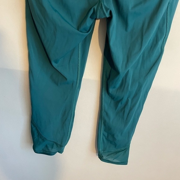 ATHLETA Lightning Capri Tight Leggings small Teal Running - Picture 6 of 10